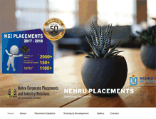 Tablet Screenshot of nehruplacements.com